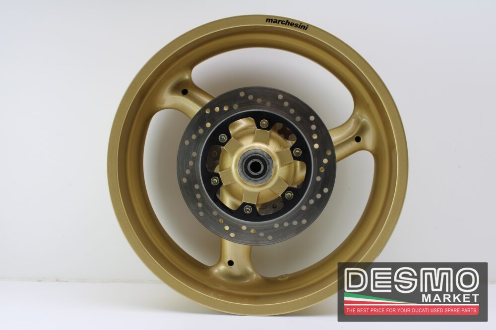 Cerchi Marchesini magnesio Ducati 851 888 Monster Supersport 900 - immagine 5