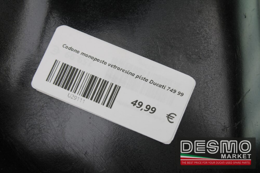 Codone monoposto vetroresina pista Ducati 749 99 - immagine 10