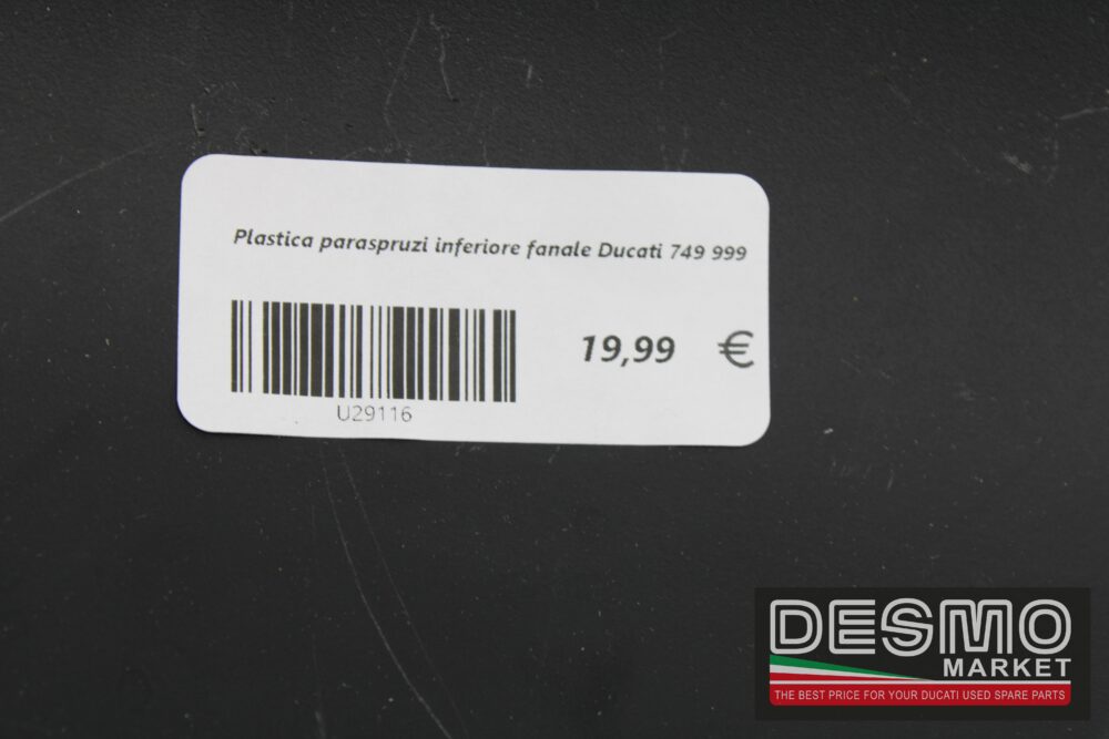 Plastica paraspruzzi inferiore fanale Ducati 749 999 - immagine 9