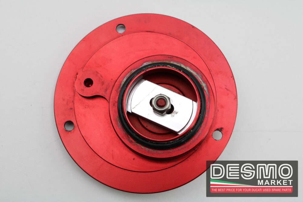 Tappo serbatoio ergal CNC Ducati 748 916 monster 900 s4r st 2 st4 - immagine 2