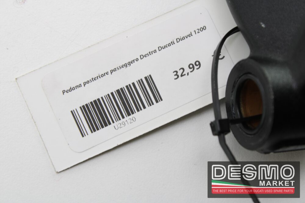 Pedana posteriore passeggero Destra Ducati Diavel 1200 - immagine 6