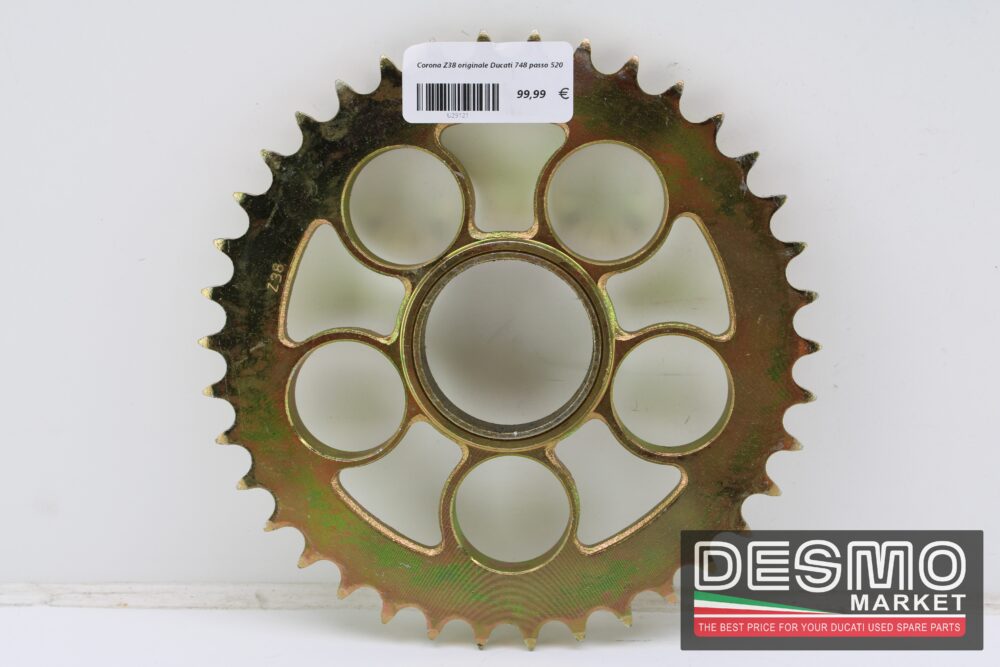 Corona Z38 originale Ducati 748 passo 520