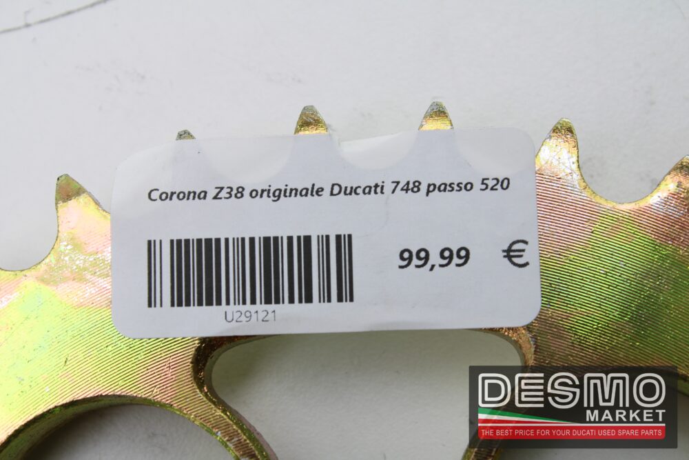 Corona Z38 originale Ducati 748 passo 520 - immagine 5