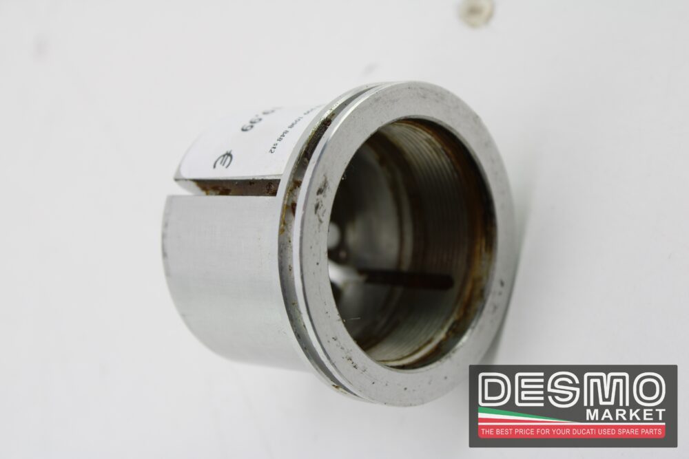 Ghiera dado canotto sterzo Ducati 748 916 996 998 999 1098 848 st2 - immagine 3
