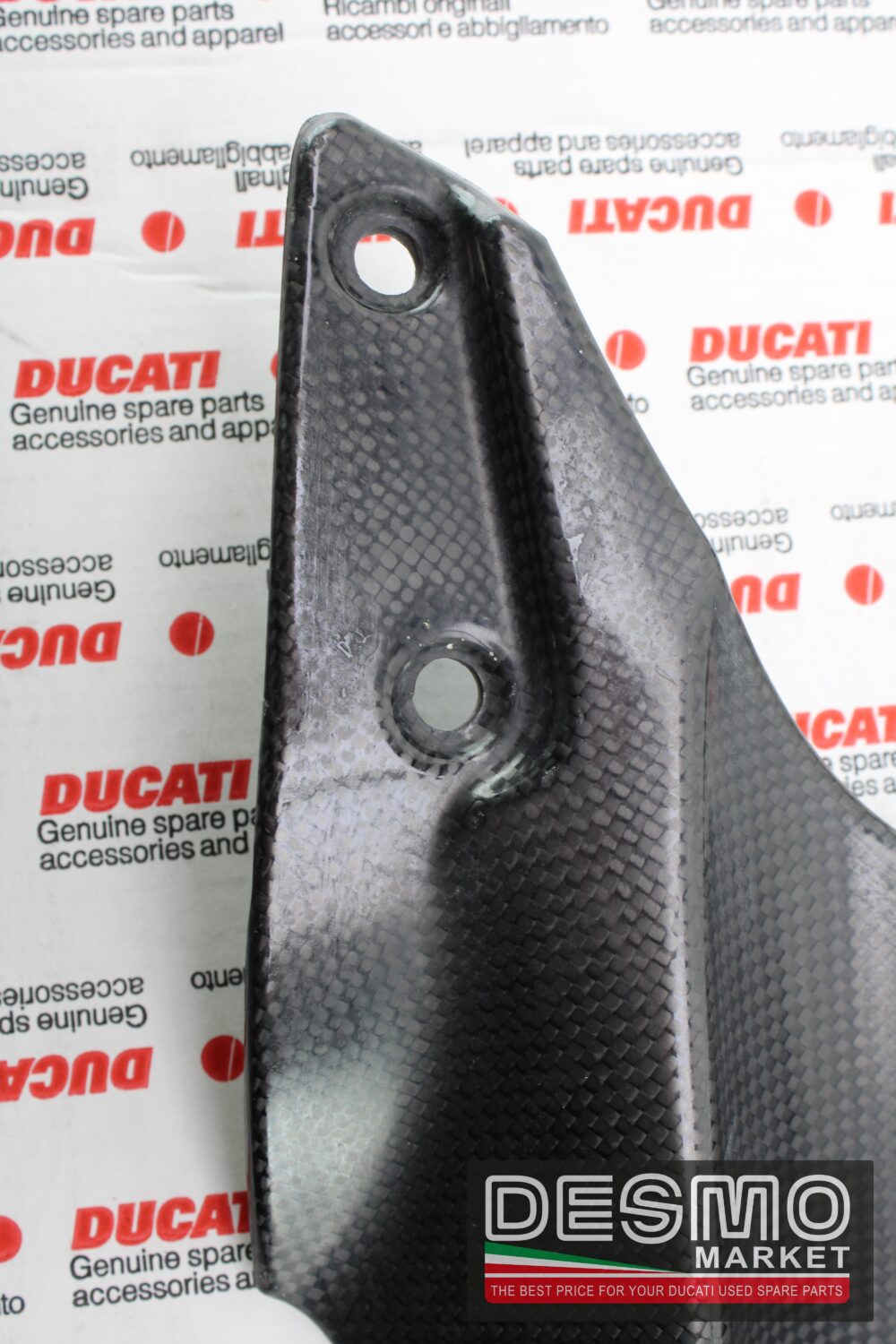 Parafango posteriore carbonio Ducati 848 1098 1198 - immagine 8