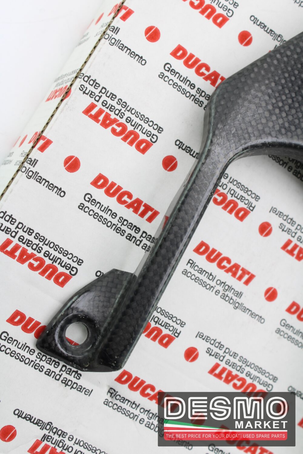 Parafango posteriore carbonio Ducati 848 1098 1198 - immagine 9