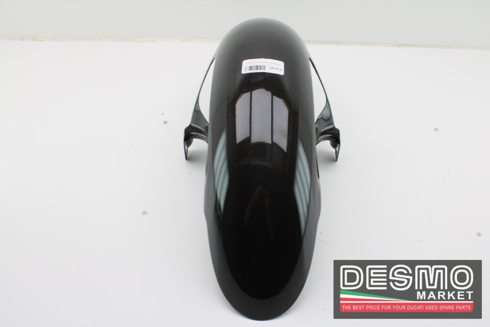 Parafango anteriore 40 mm carbonio Ducati Monster 600 750 900 - immagine 2