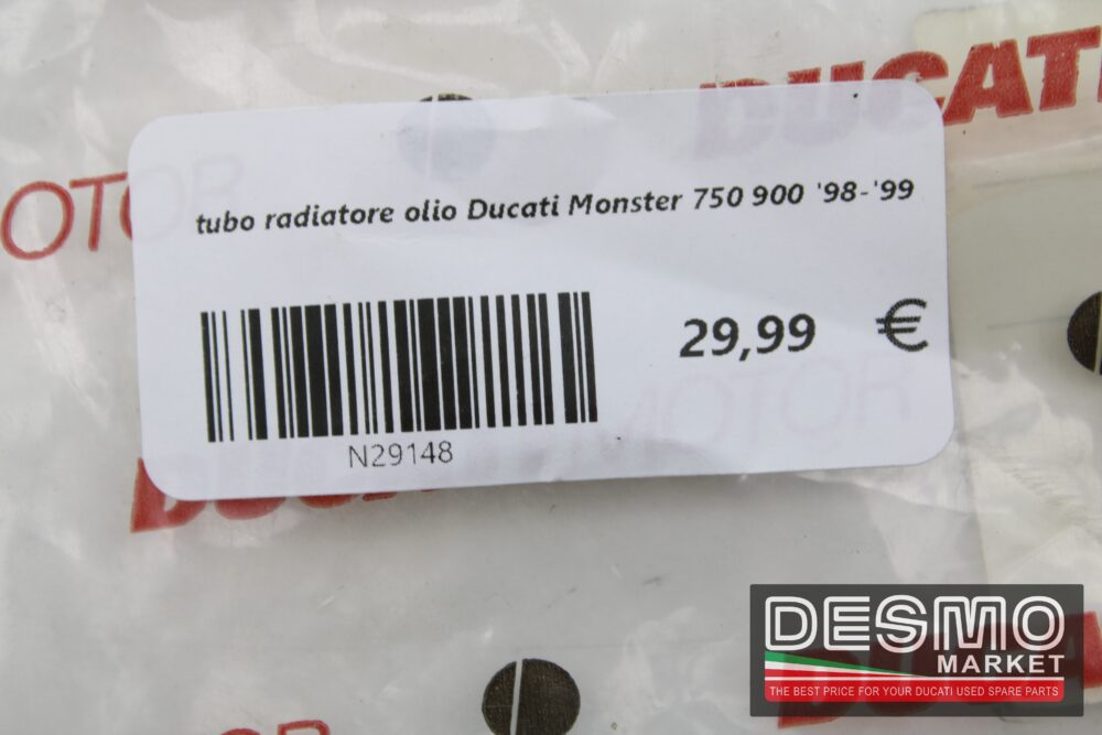 tubo radiatore olio Ducati Monster 750 900 '98-'99 - immagine 5