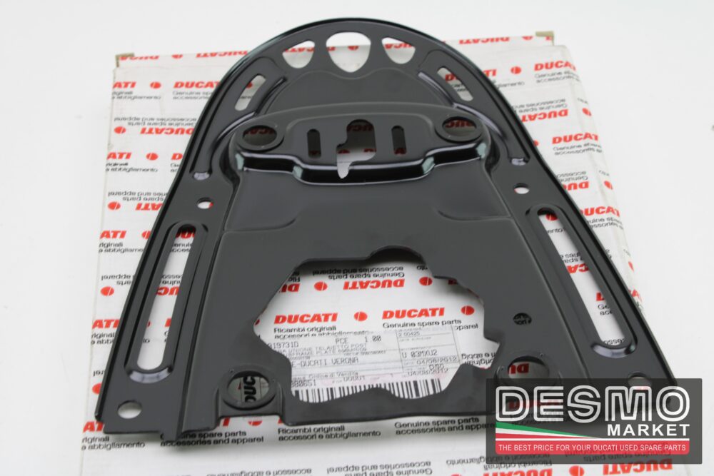 Piastra unione telaietto posteriore Ducati Monster 696 796 1100 - immagine 4