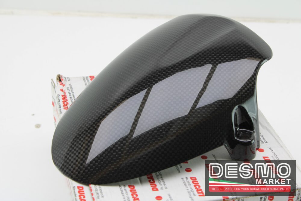 parafango anteriore basso carbonio ducati Hypermotard 796 1100 - immagine 4