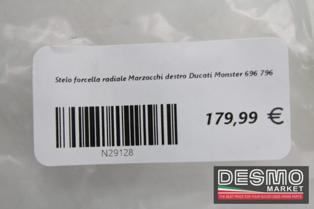 Stelo forcella radiale Marzocchi destro Ducati Monster 696 796 - immagine 7