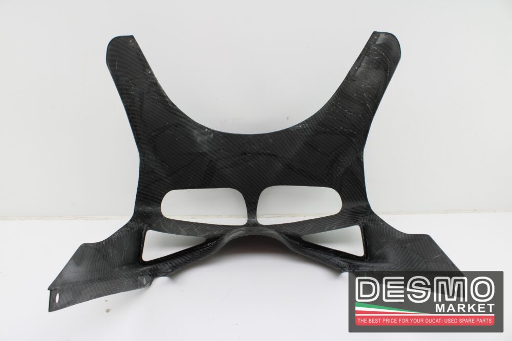 Cupolino carena faro anteriore carbonio Ducati 748 916 996 998 - immagine 5