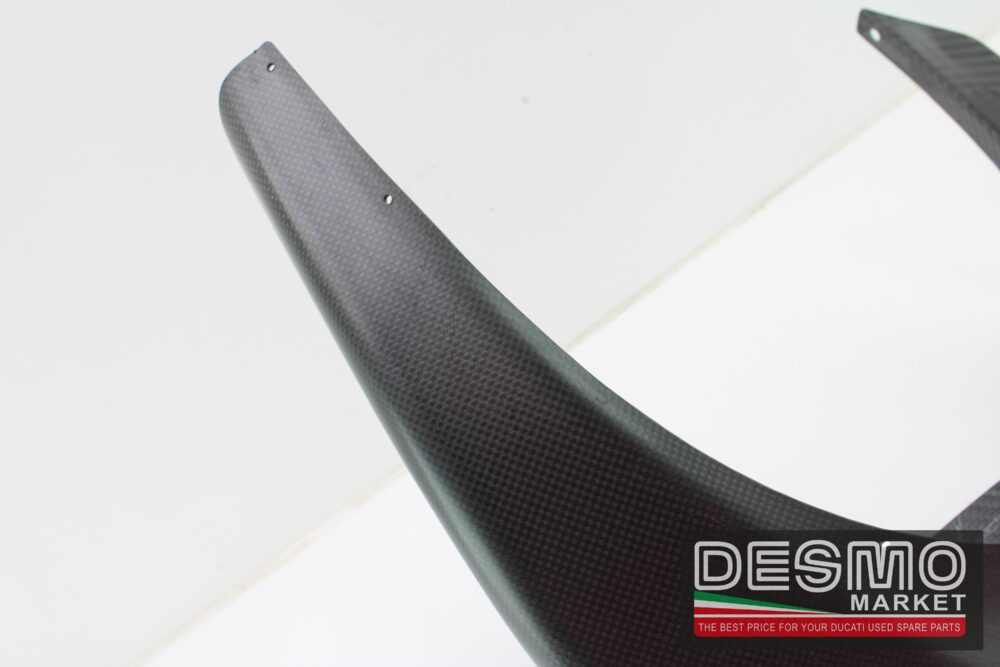 Cupolino carena faro anteriore carbonio Ducati 748 916 996 998 - immagine 7