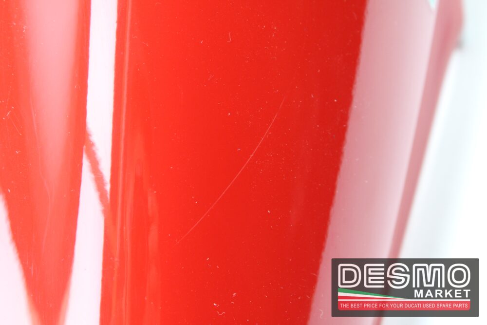 Cover sella monoposto rosso Ducati Monster 696 796 1100 - immagine 6