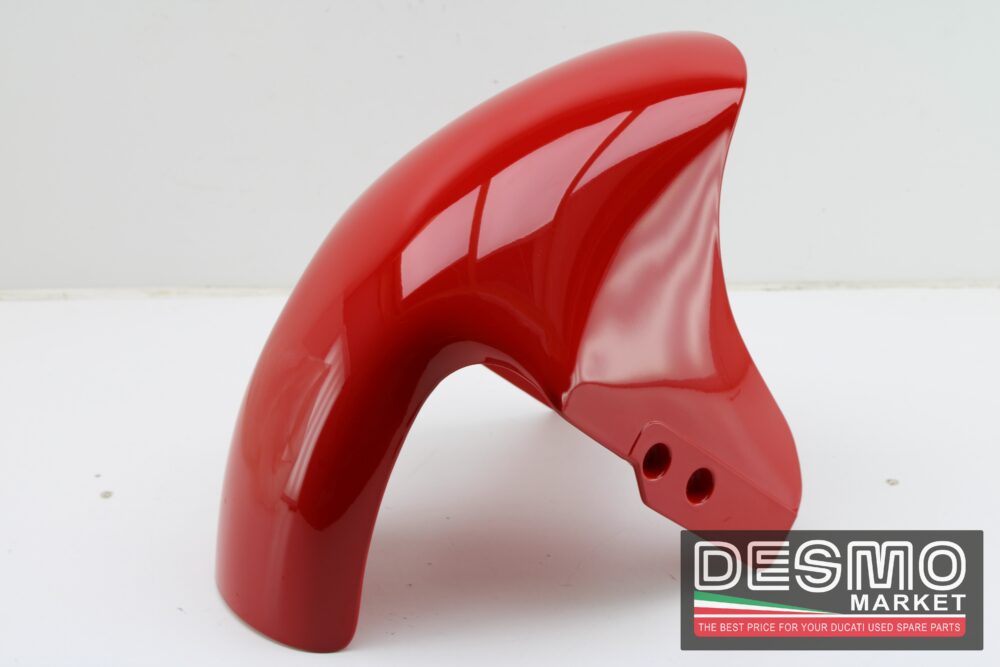 Parafango anteriore rosso Ducati 851 888 SS 600 750 900. - immagine 3