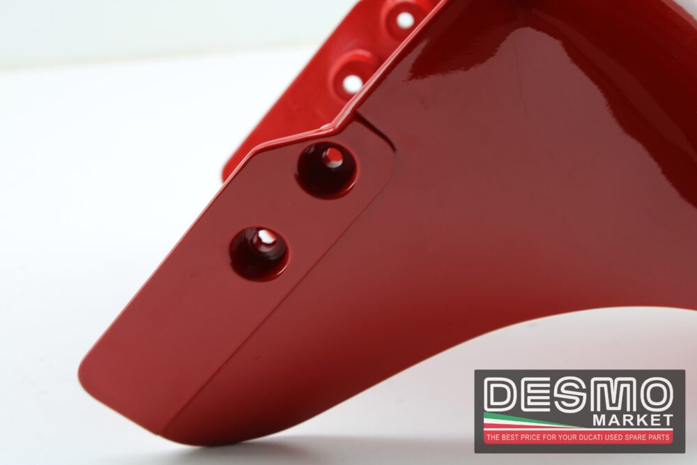 Parafango anteriore rosso Ducati 851 888 SS 600 750 900. - immagine 6