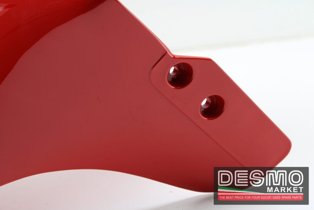 Parafango anteriore rosso Ducati 851 888 SS 600 750 900. - immagine 7