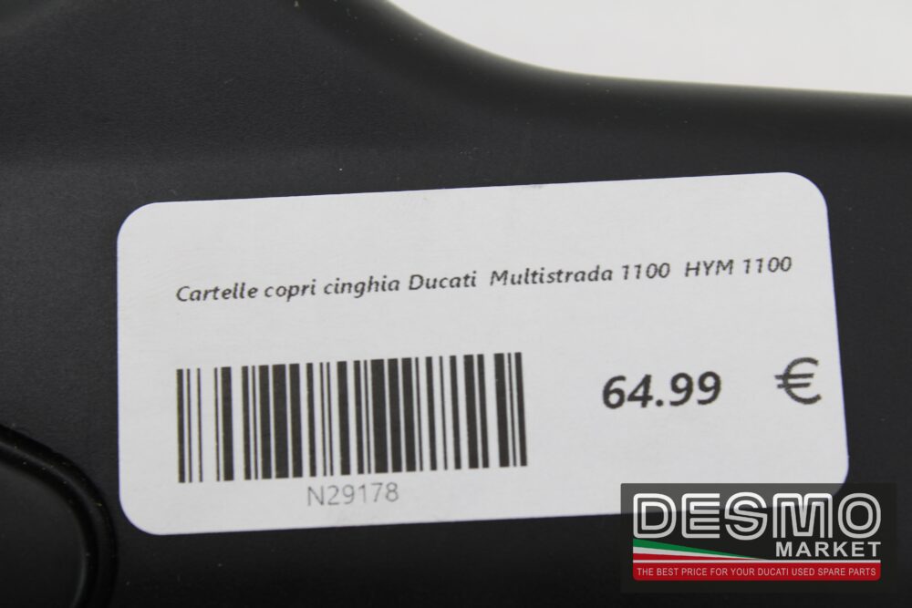 Cartelle copri cinghia Ducati  Multistrada 1100  HYM 1100 - immagine 7