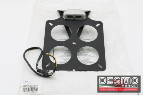Porta targa Ducati Performance monster MY 2000 - 2001 TRE fori