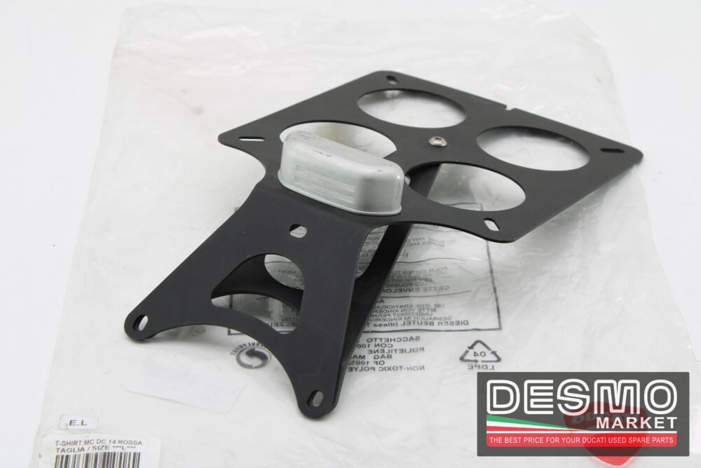 Porta targa Ducati Performance monster MY 2000 - 2001 TRE fori - immagine 5