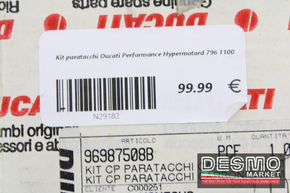 Kit paratacchi Ducati Performance Hypermotard 796 1100 - immagine 6