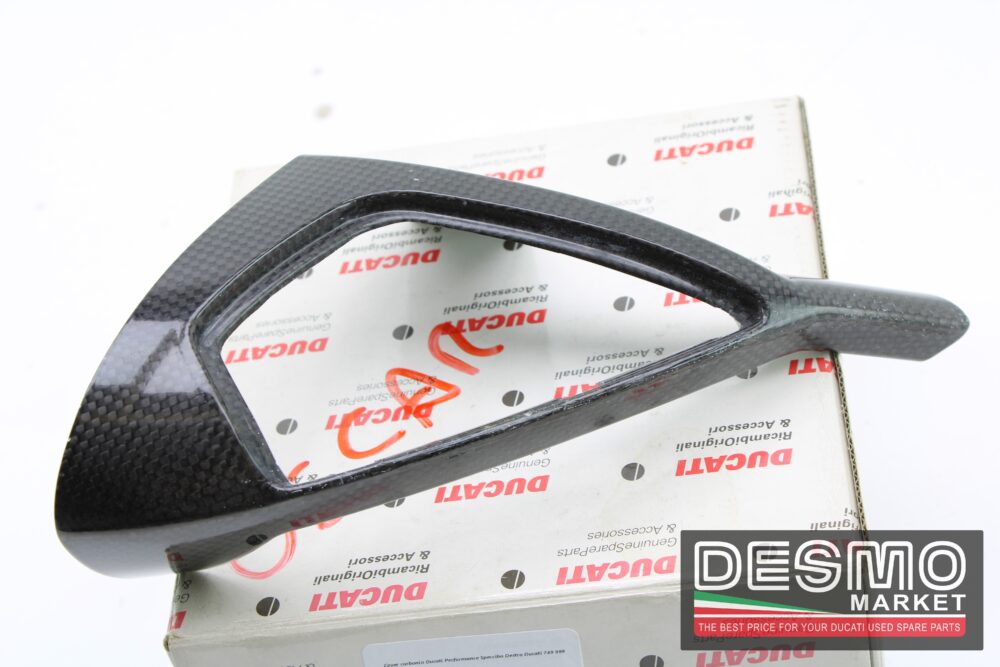 Cover carbonio Ducati Performance Specchio Destro Ducati 749 999 - immagine 4