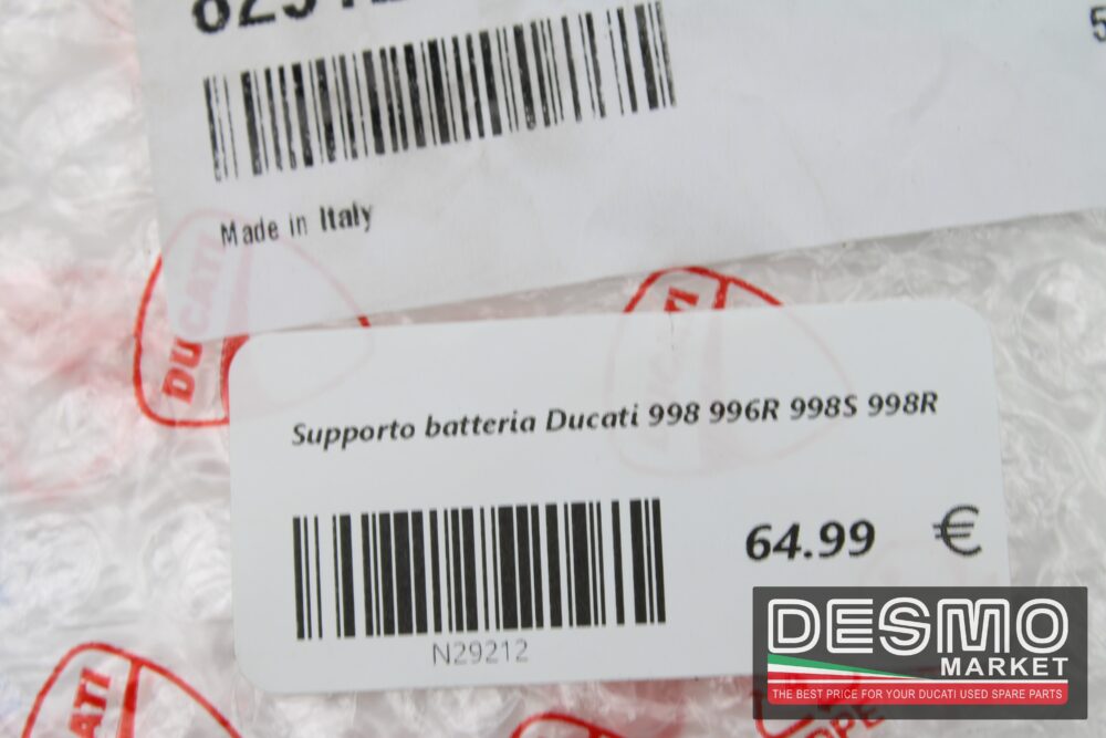 Supporto batteria Ducati 998 996R 998S 998R - immagine 6