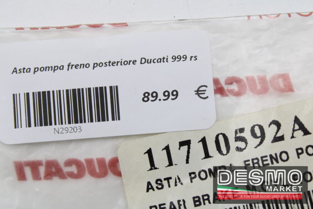 Asta pompa freno posteriore Ducati 999 rs - immagine 3