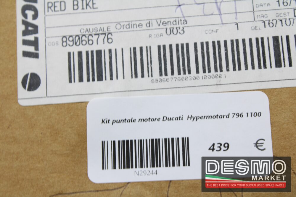 Kit puntale motore Ducati  Hypermotard 796 1100 - immagine 7