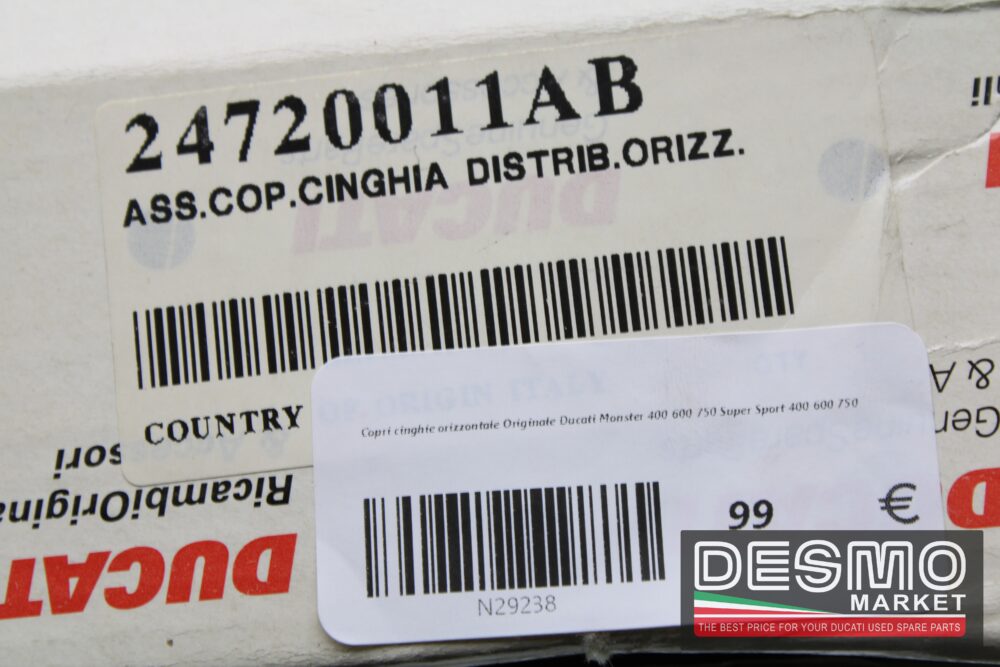Copri cinghie orizzontale Originale Ducati Monster 400 600 750 - immagine 5