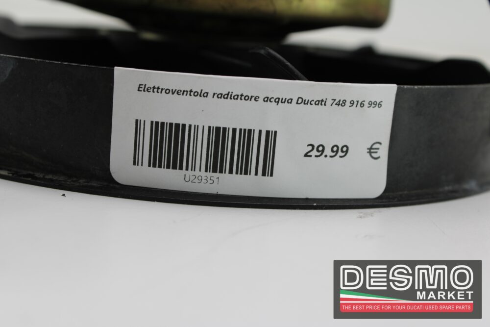 Elettroventola radiatore acqua Ducati 748 916 996 - immagine 7