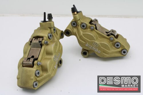Pinze freno anteriori brembo oro Ducati 748 916 996 998 Monster IE