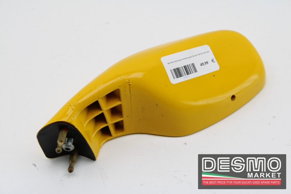 Specchio retrovisore sinistro gialo Ducati 748 916 996 998 - immagine 3