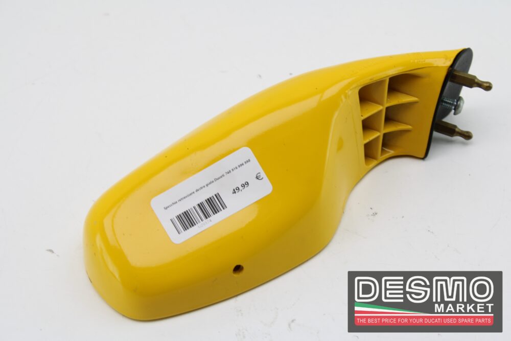 Specchio retrovisore destro gialo Ducati 748 916 996 998 - immagine 4