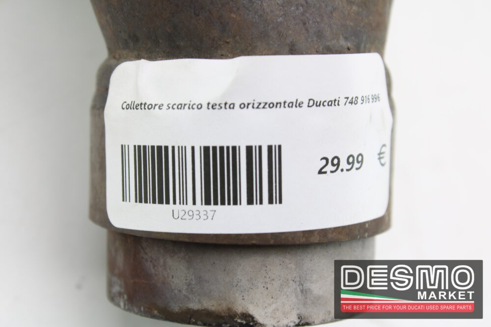 Collettore scarico testa orizzontale Ducati 748 916 996 - immagine 6