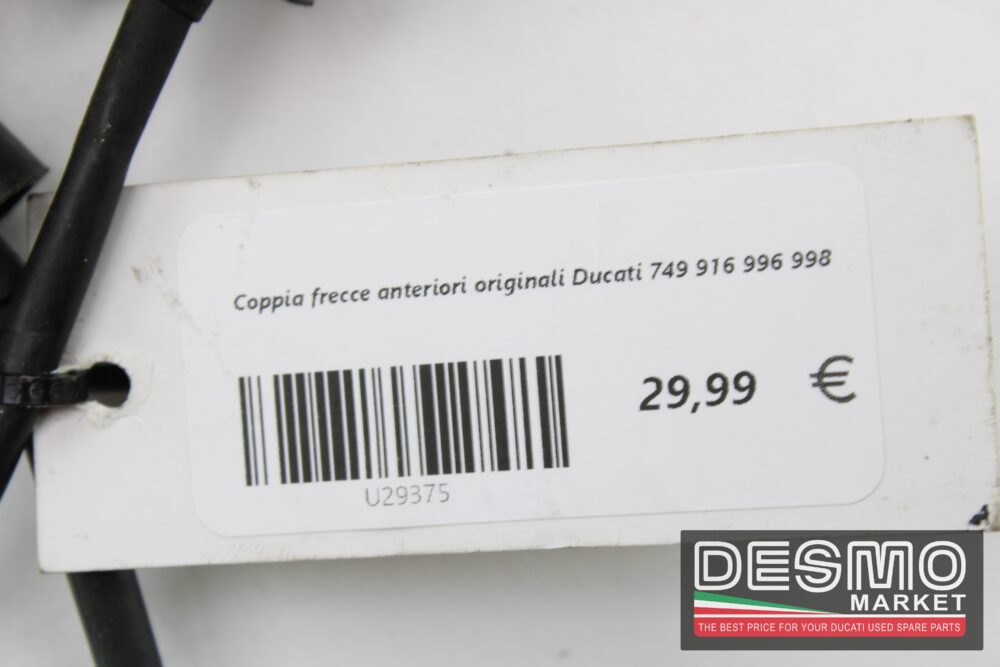 Coppia frecce anteriori originali Ducati 749 916 996 998 - immagine 6