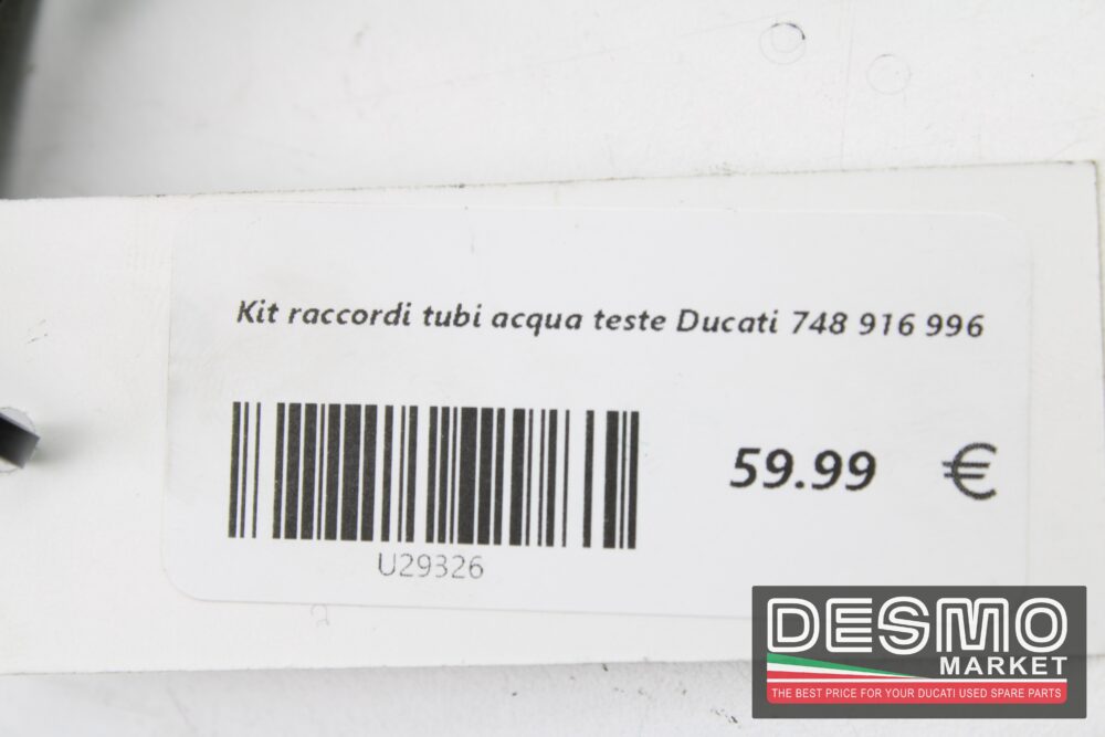 Kit raccordi tubi acqua teste Ducati 748 916 996 - immagine 3