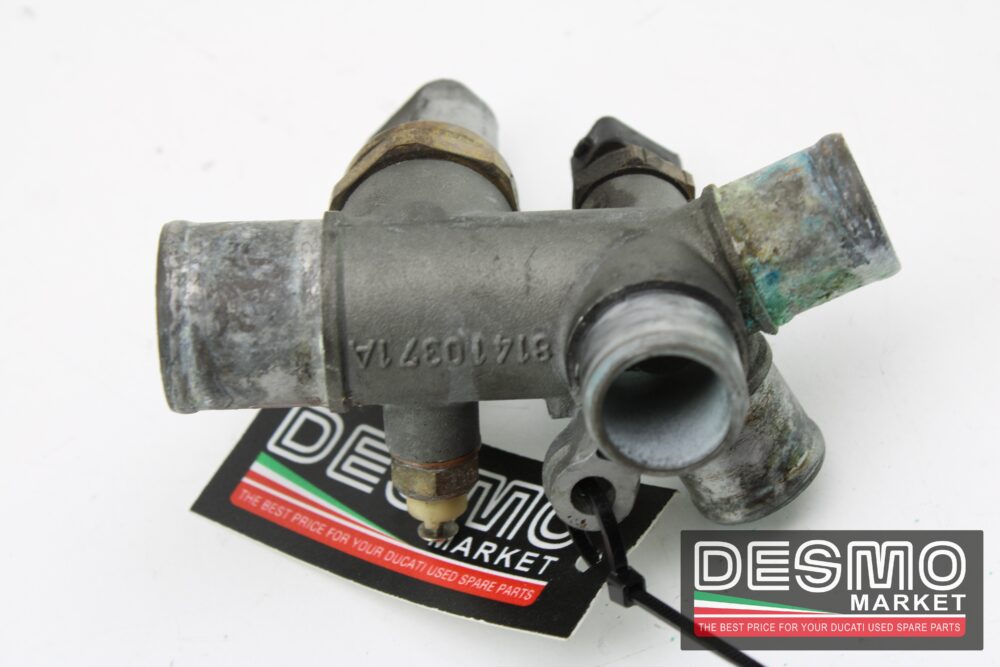 Raccordo a 3 vie  acqua Ducati 748 916 996 - immagine 3
