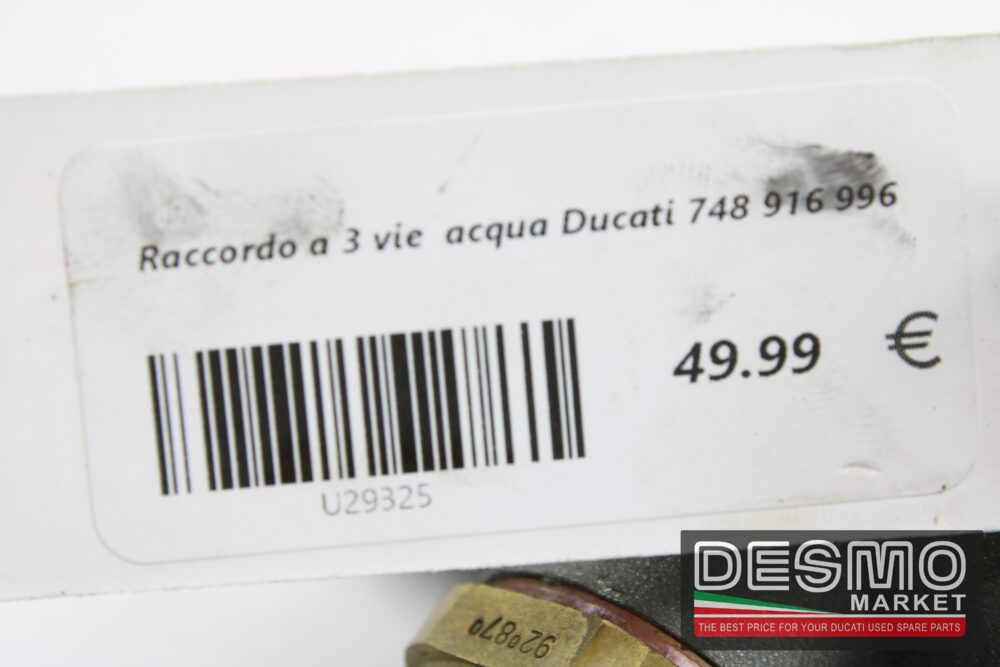 Raccordo a 3 vie  acqua Ducati 748 916 996 - immagine 6
