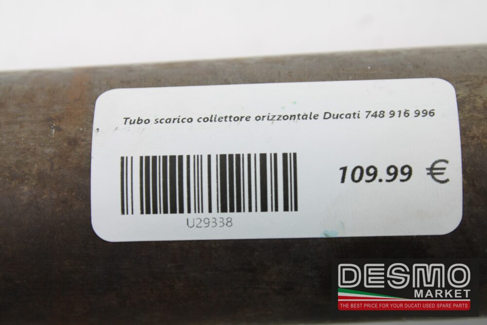 Tubo scarico collettore orizzontale Ducati 748 916 996 - immagine 5
