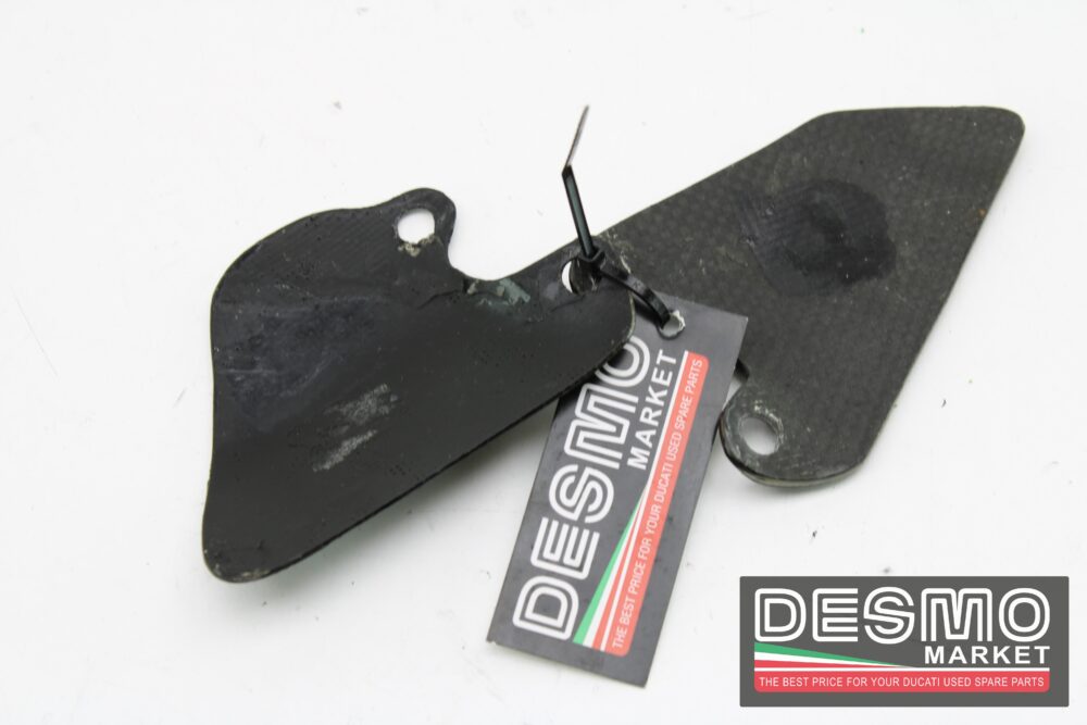 Coppia paratacchi carbonio Ducati 748 916 996 998 - immagine 2