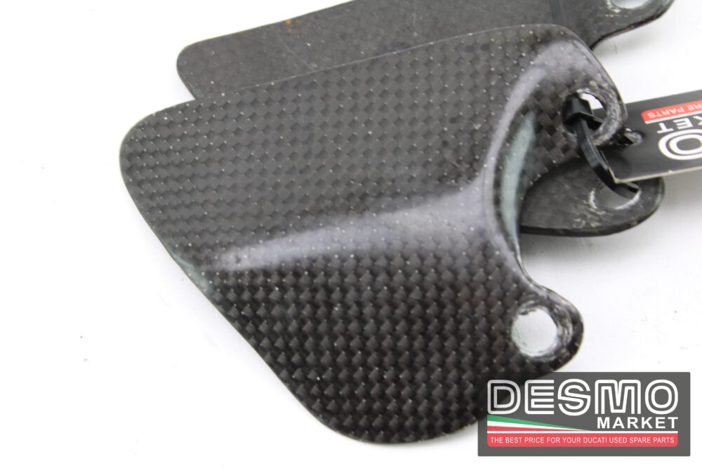 Coppia paratacchi carbonio Ducati 748 916 996 998 - immagine 3