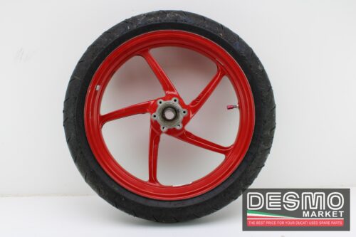 Cerchio ruota anteriore marchesini 5 razze rosso ducati 748 916 996 998