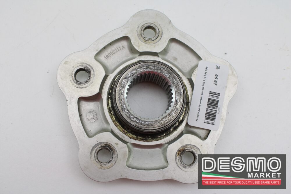 Flangia porta corona Ducati 748 916 996 998 - immagine 2