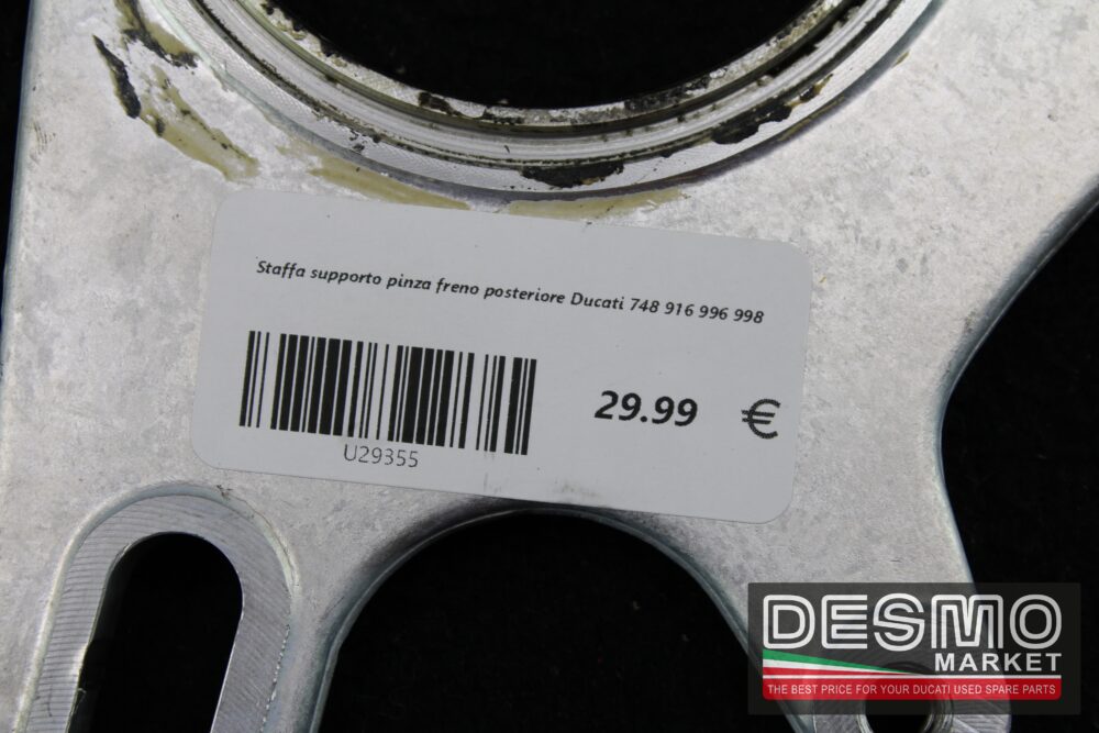 Staffa supporto pinza freno posteriore Ducati 748 916 996 998 - immagine 5