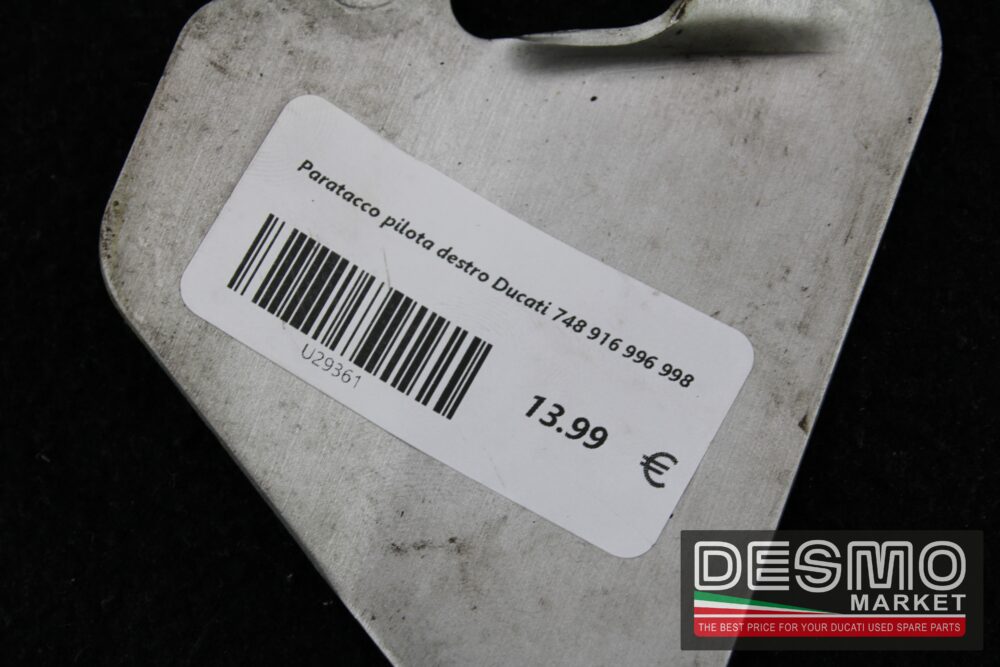 Paratacco pilota destro Ducati 748 916 996 998 - immagine 4