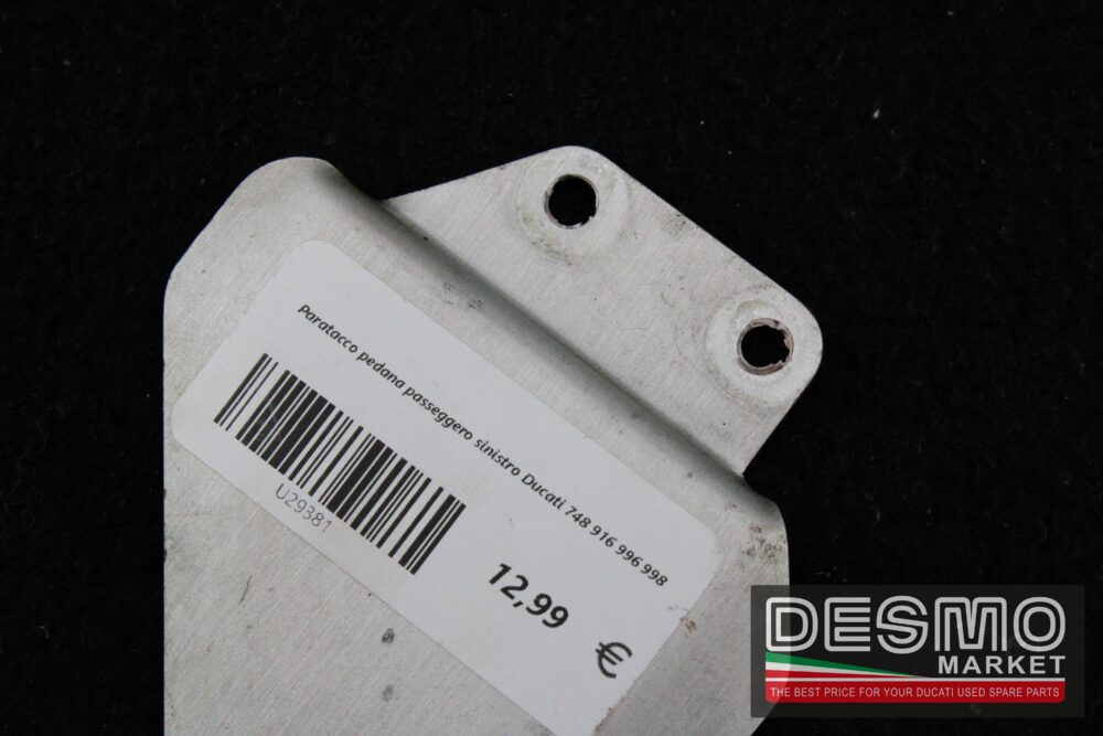 Paratacco pedana passeggero sinistro Ducati 748 916 996 998 - immagine 3