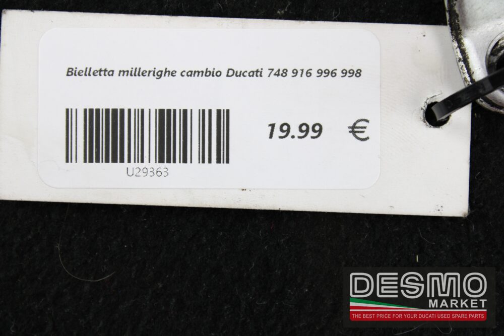 Bielletta millerighe cambio Ducati 748 916 996 998 - immagine 3