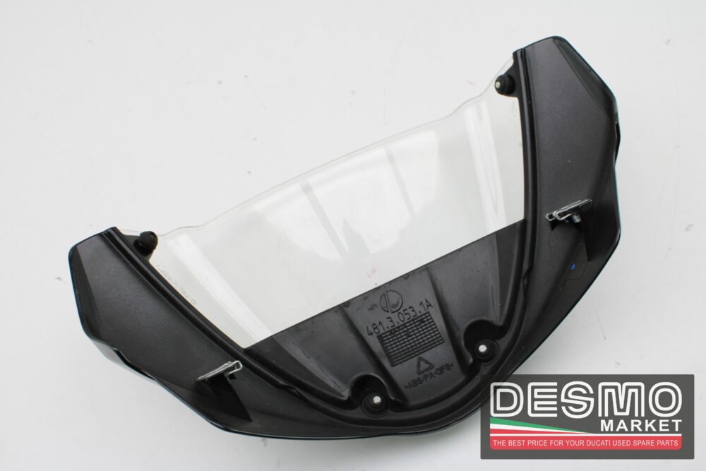Cupolino plexi parabrezza anteriore Ducati Monster 696 796 1100 - immagine 2