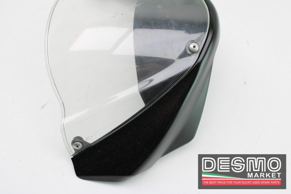 Cupolino plexi parabrezza anteriore Ducati Monster 696 796 1100 - immagine 5